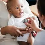 baby visit to the doctor